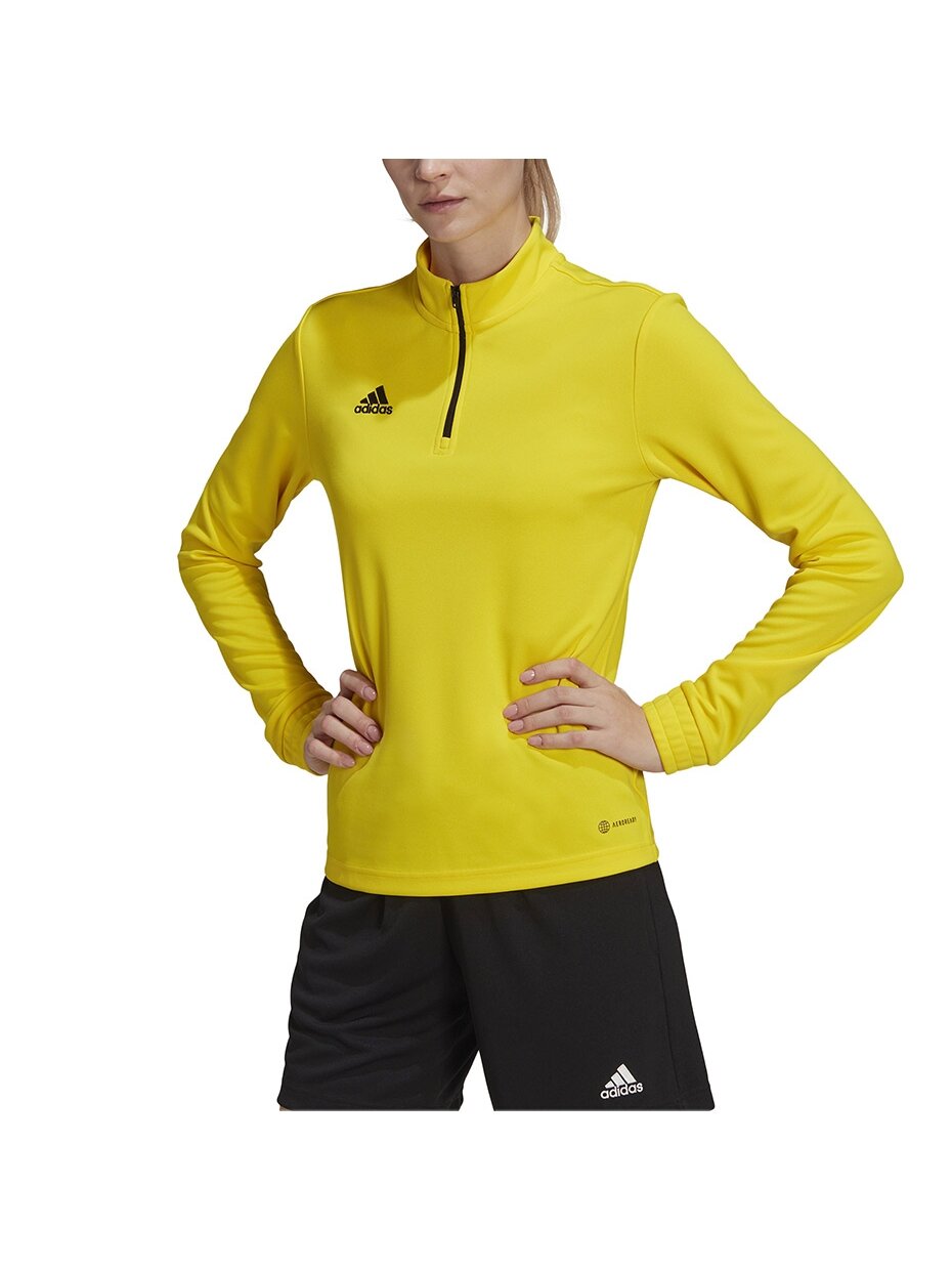 Adidas Entrada 22 Top Training moteriškas džemperis geltonas HI2130 2 Adidas Entrada 22 Top Training moteriškas džemperis geltonas HI2130 2