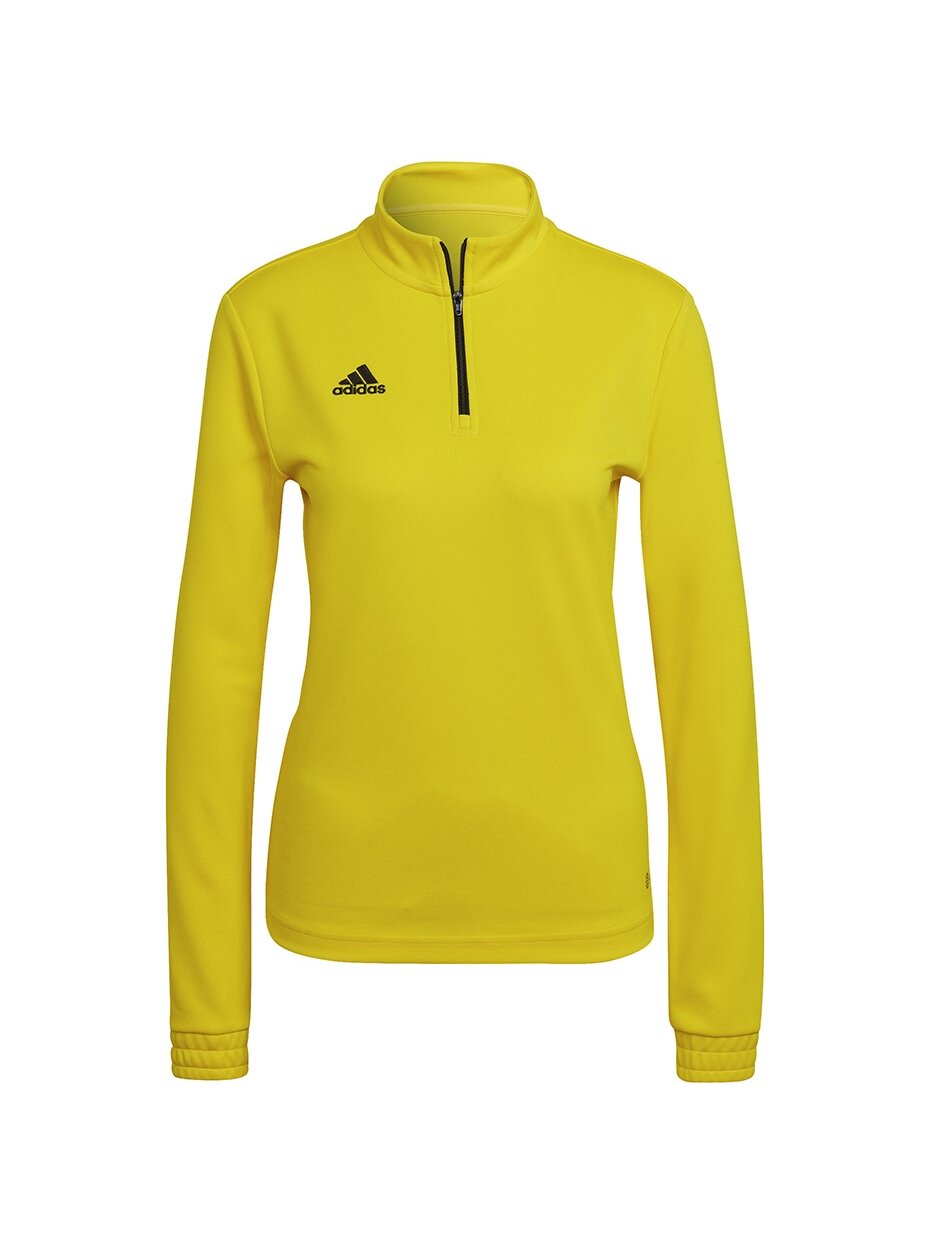 Adidas Entrada 22 Top Training moteriškas džemperis geltonas HI2130 Adidas Entrada 22 Top Training moteriškas džemperis geltonas HI2130
