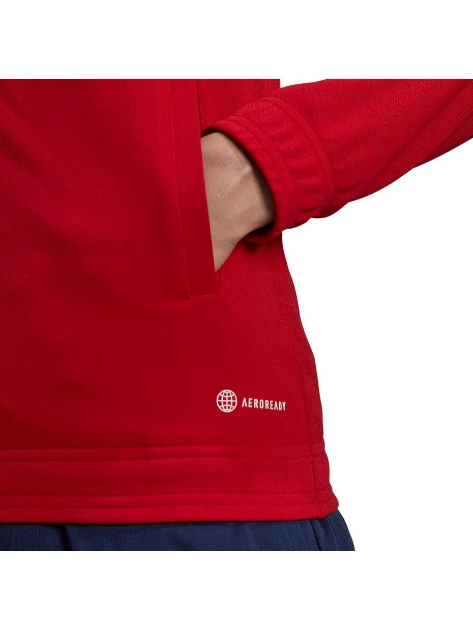 Adidas Entrada 22 Track Jacket moteriškas džemperis raudonas H57562 5 Adidas Entrada 22 Track Jacket moteriškas džemperis raudonas H57562 5