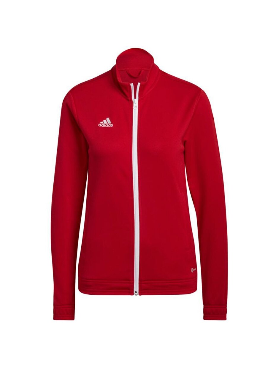 Adidas Entrada 22 Track Jacket moteriškas džemperis raudonas H57562