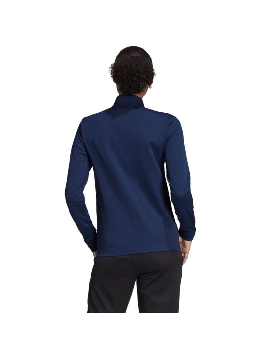 Adidas Entrada 22 Track Jacket moteriškas džemperis, tamsiai mėlynas H57528 1 Adidas Entrada 22 Track Jacket moteriškas džemperis, tamsiai mėlynas H57528 1
