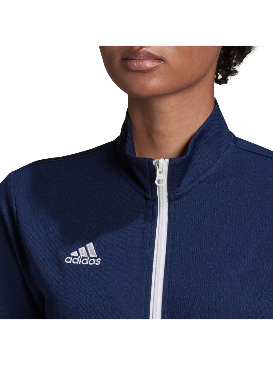 Adidas Entrada 22 Track Jacket moteriškas džemperis, tamsiai mėlynas H57528 5 Adidas Entrada 22 Track Jacket moteriškas džemperis, tamsiai mėlynas H57528 5