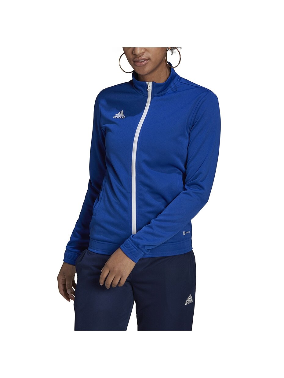 Adidas Entrada 22 Track Jacket moteriškas džemperis, mėlynas HG6293 3 Adidas Entrada 22 Track Jacket moteriškas džemperis, mėlynas HG6293 3