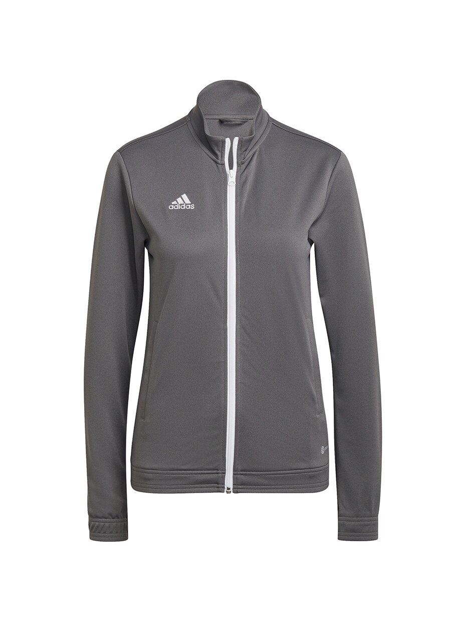Adidas Entrada 22 Track Jacket moteriškas džemperis, pilkas H57527 1
