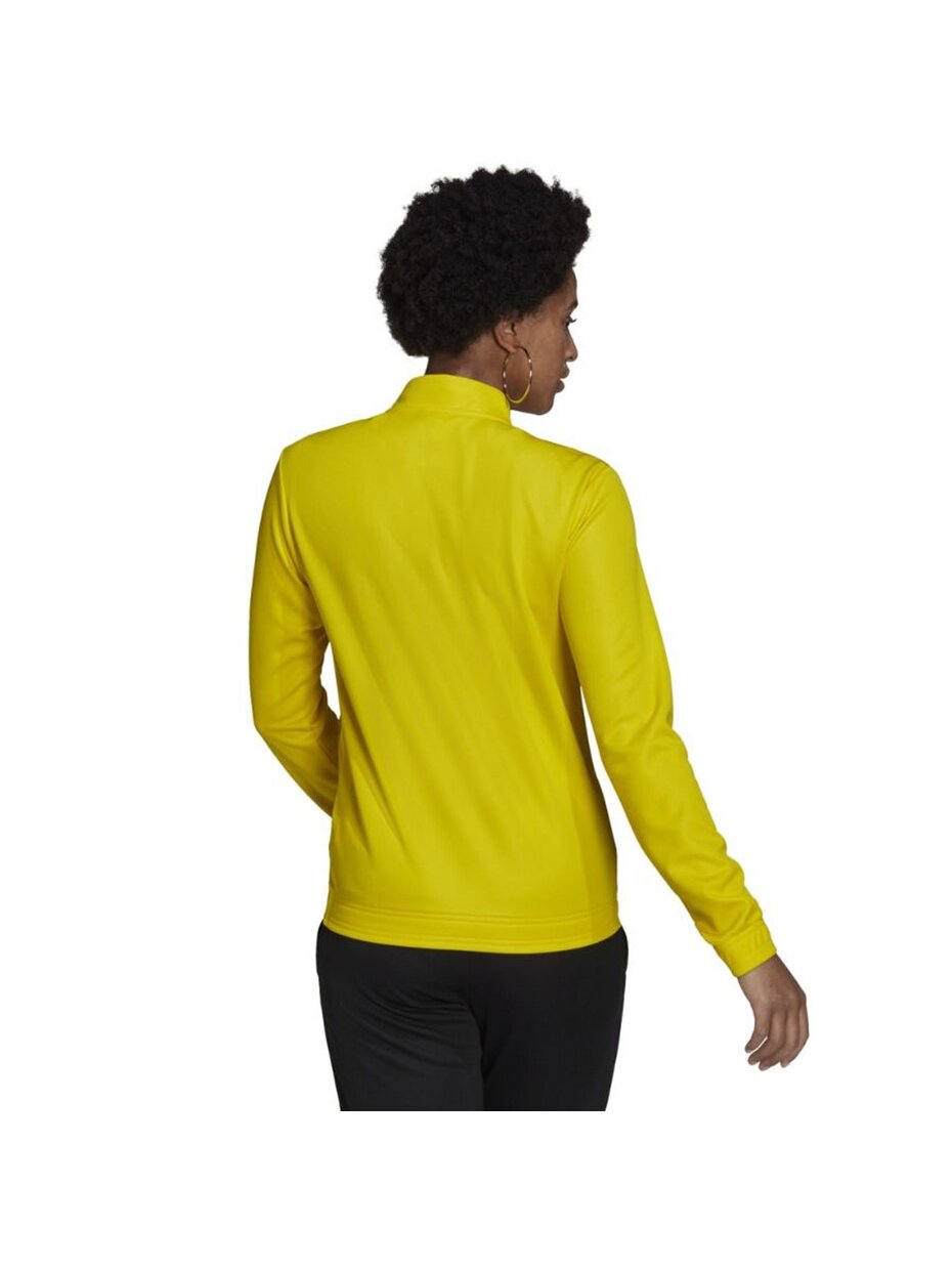 Adidas Entrada 22 Track Jacket moteriškas džemperis geltonas HI2137 3