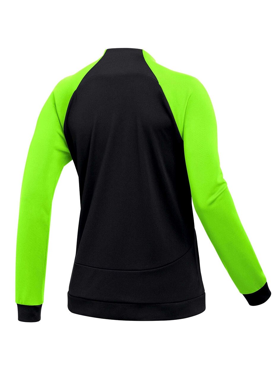 Nike Dri-FIT Academy Pro Track Jacket moteriškas džemperis juodos ir žalios spalvos K DH9250 010 1 Nike Dri-FIT Academy Pro Track Jacket moteriškas džemperis juodos ir žalios spalvos K DH9250 010 1