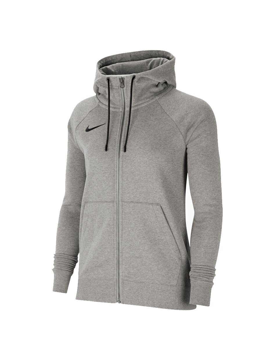 Nike Park 20 Hoodie moteriškas džemperis šviesiai pilkas CW6955 063 Nike Park 20 Hoodie moteriškas džemperis šviesiai pilkas CW6955 063