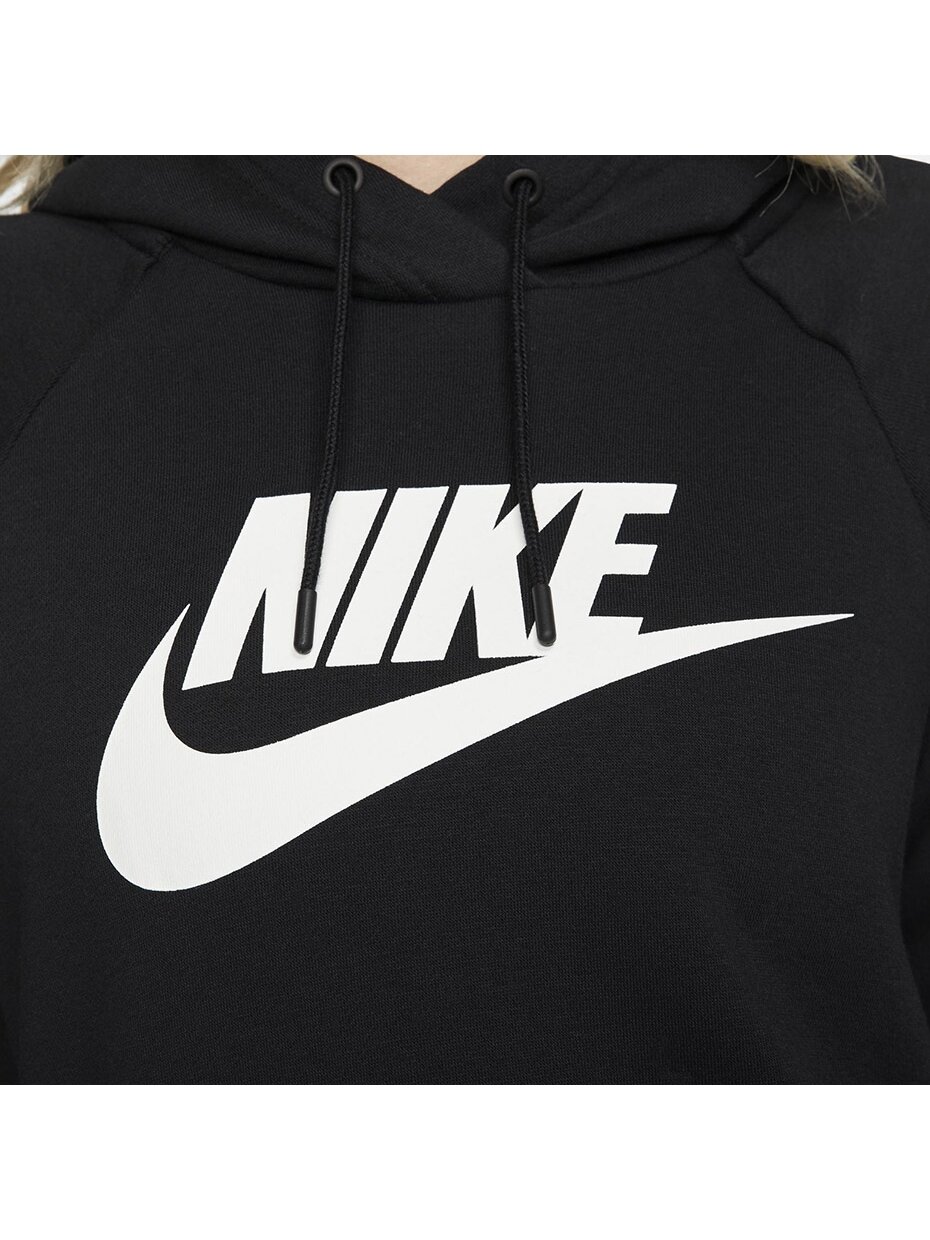 Nike W Essential Hoodie PO HBR moteriškas džemperis, juodas BV4126 010 4 Nike W Essential Hoodie PO HBR moteriškas džemperis, juodas BV4126 010 4