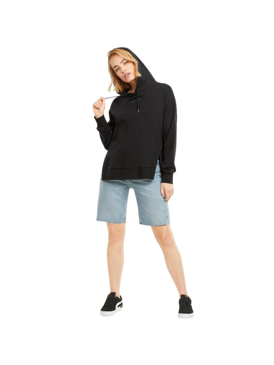 Puma HER Hoodie TR moteriškas džemperis juodas 589519 01 2