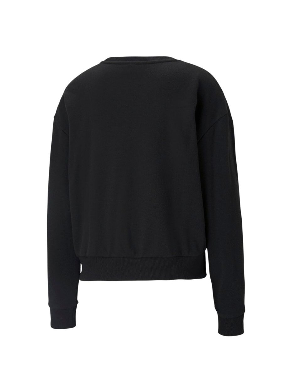 Puma Modern Basics Crew TR moteriškas džemperis juodas 585932 01 1 Puma Modern Basics Crew TR moteriškas džemperis juodas 585932 01 1