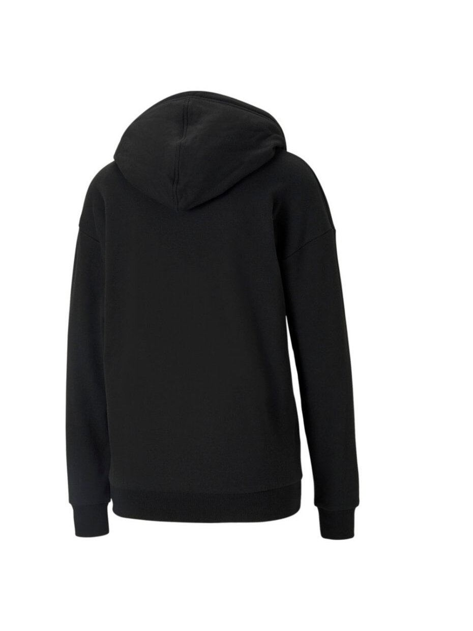 Puma Modern Basics Hoodie TR moteriškas džemperis juodas 585933 01 1