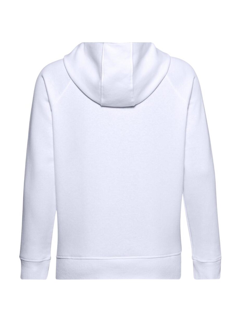 Under Armour Rival Fleece HB Hoodie moteriškas džemperis baltas 1356317 100 4 Under Armour Rival Fleece HB Hoodie moteriškas džemperis baltas 1356317 100 4