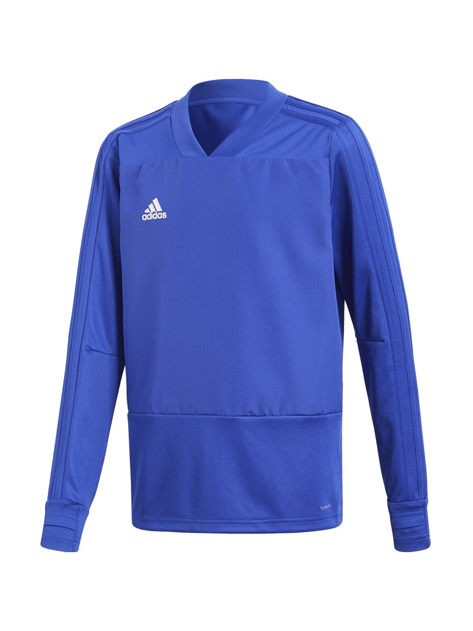 Adidas Condivo 18 Training Top JUNIOR vaikiški džemperiai, mėlyni CG0390 Adidas Condivo 18 Training Top JUNIOR vaikiški džemperiai, mėlyni CG0390