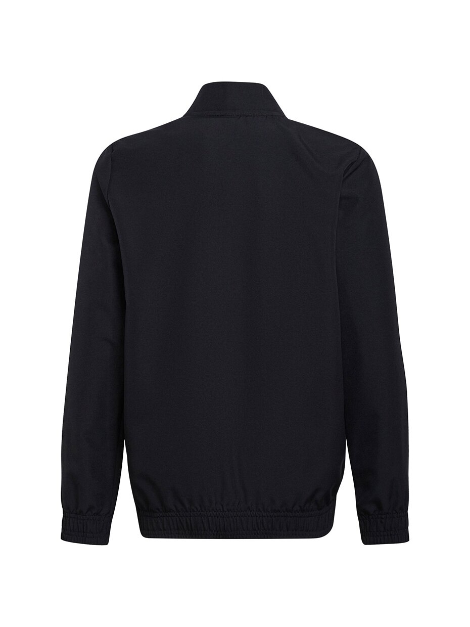 Adidas Entrada 22 Presentation Jacket vaikiškas džemperis, juodas H57532 1 Adidas Entrada 22 Presentation Jacket vaikiškas džemperis, juodas H57532 1