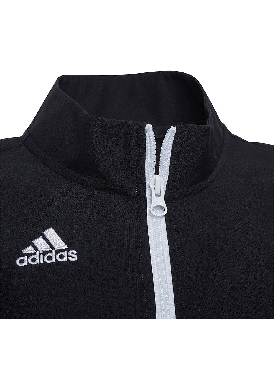 Adidas Entrada 22 Presentation Jacket vaikiškas džemperis, juodas H57532 2