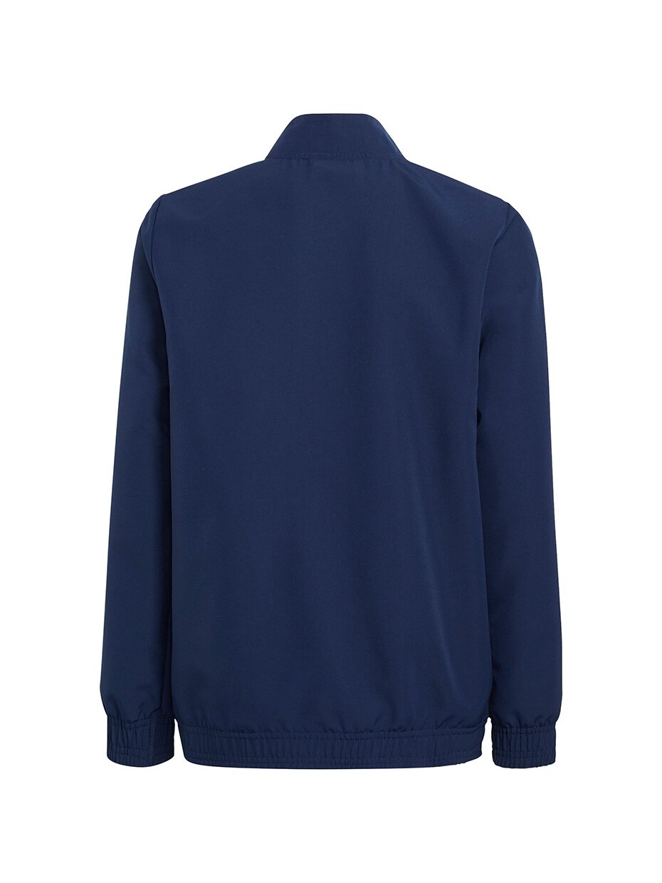 Adidas Entrada 22 Presentation Jacket vaikiškas džemperis, tamsiai mėlynas H57482 1 Adidas Entrada 22 Presentation Jacket vaikiškas džemperis, tamsiai mėlynas H57482 1