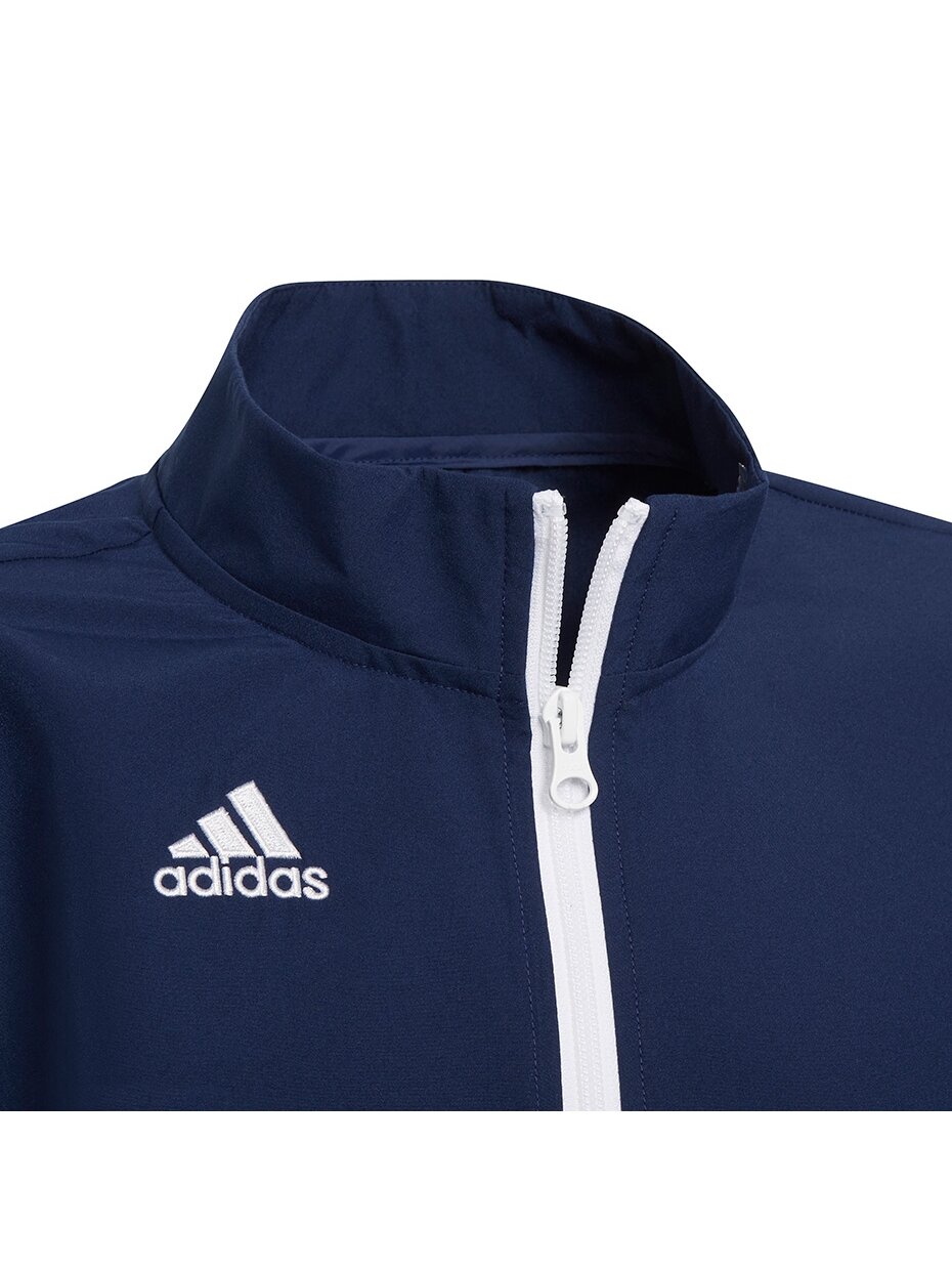 Adidas Entrada 22 Presentation Jacket vaikiškas džemperis, tamsiai mėlynas H57482 2 Adidas Entrada 22 Presentation Jacket vaikiškas džemperis, tamsiai mėlynas H57482 2