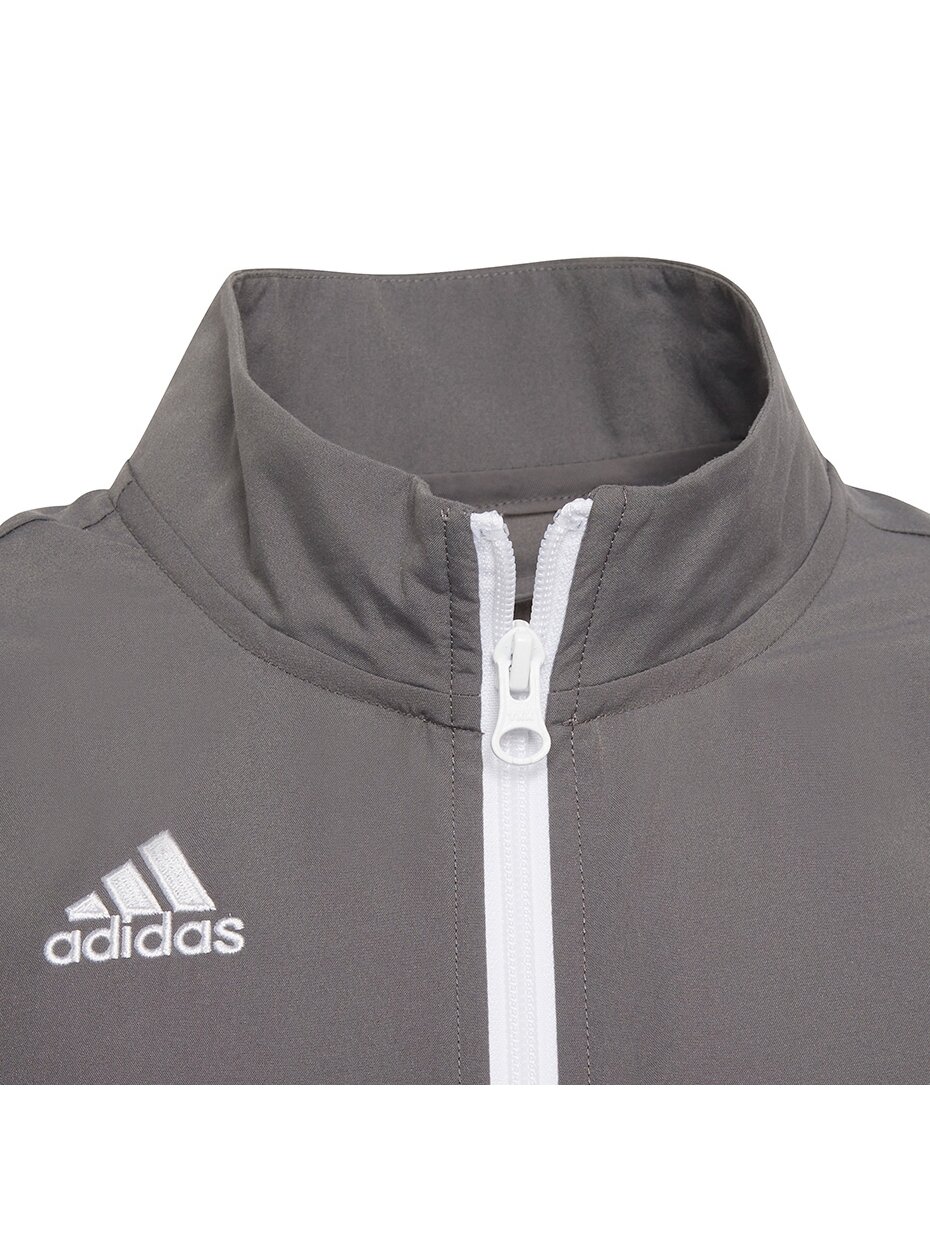 Adidas Entrada 22 Presentation Jacket vaikiški džemperiai, pilki H57539 2