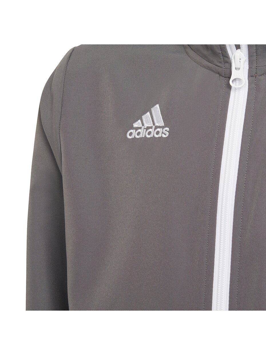 Adidas Entrada 22 Presentation Jacket vaikiški džemperiai, pilki H57539 4 Adidas Entrada 22 Presentation Jacket vaikiški džemperiai, pilki H57539 4