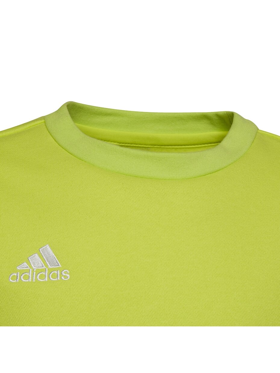 Džemperis vaikams adidas Entrada 22 Sweat Top lime HC5043 2 Džemperis vaikams adidas Entrada 22 Sweat Top lime HC5043 2
