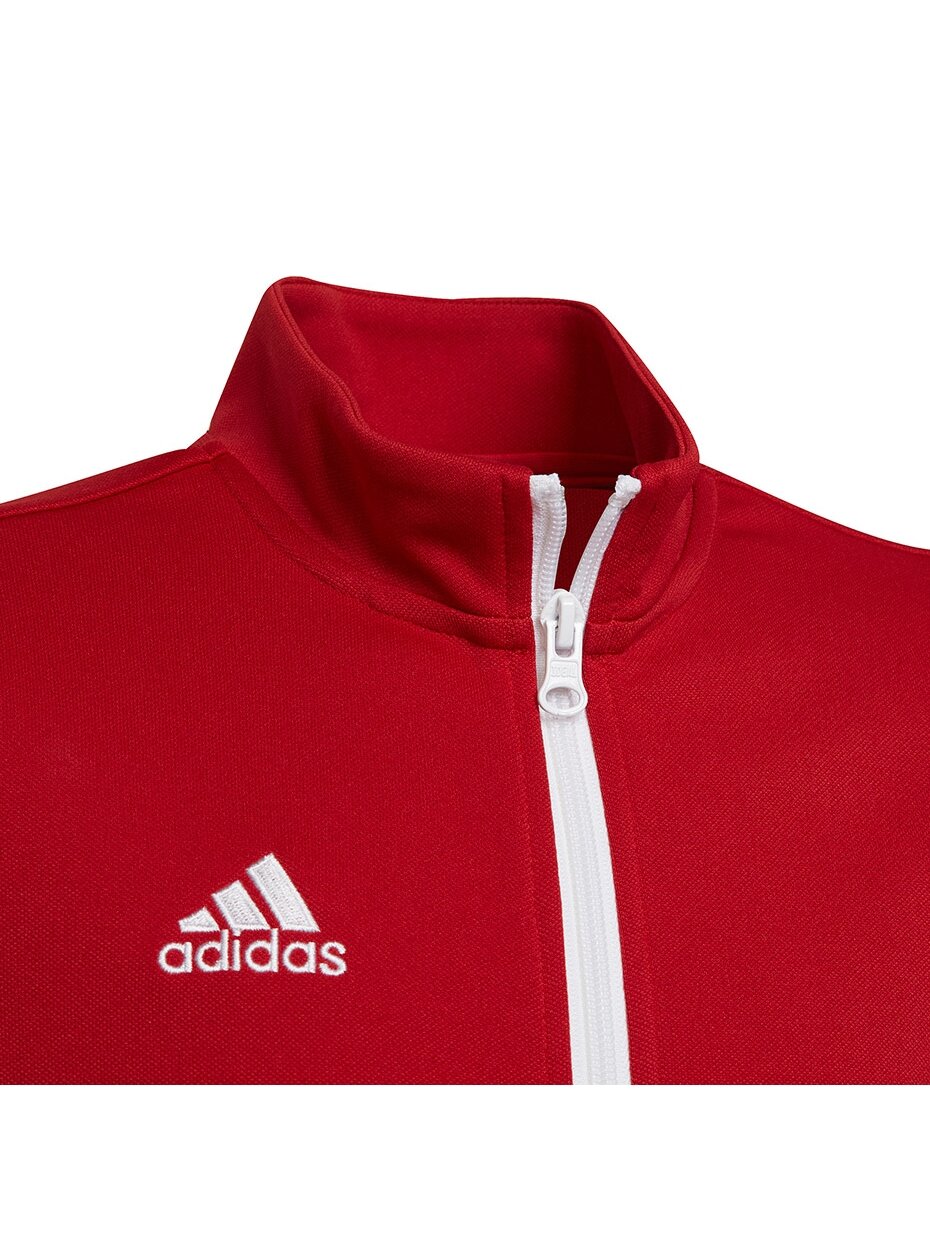 Adidas Entrada 22 Tk Jkt vaikiškas džemperis, raudonas H57563 2 Adidas Entrada 22 Tk Jkt vaikiškas džemperis, raudonas H57563 2