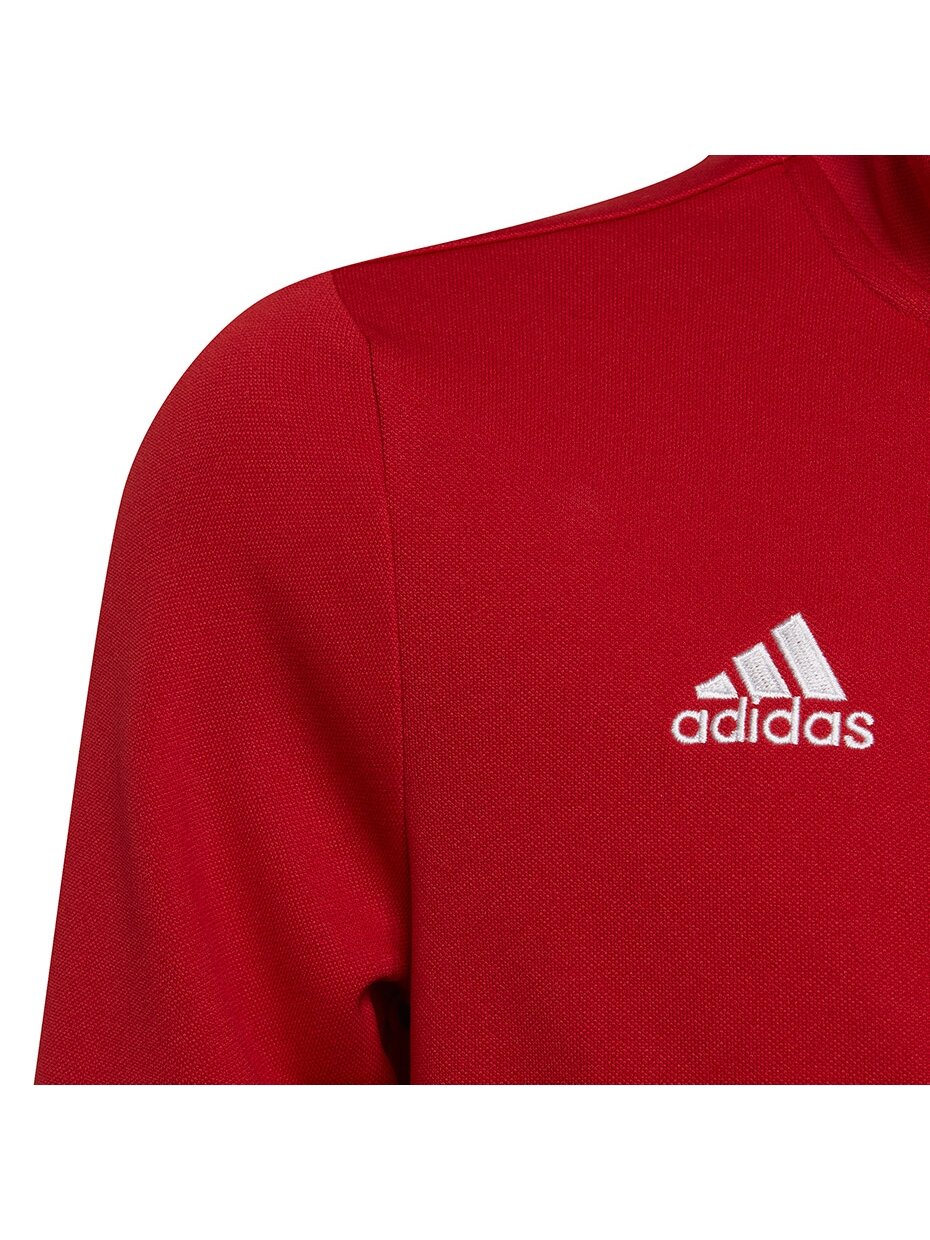 Adidas Entrada 22 Tk Jkt vaikiškas džemperis, raudonas H57563 3 Adidas Entrada 22 Tk Jkt vaikiškas džemperis, raudonas H57563 3