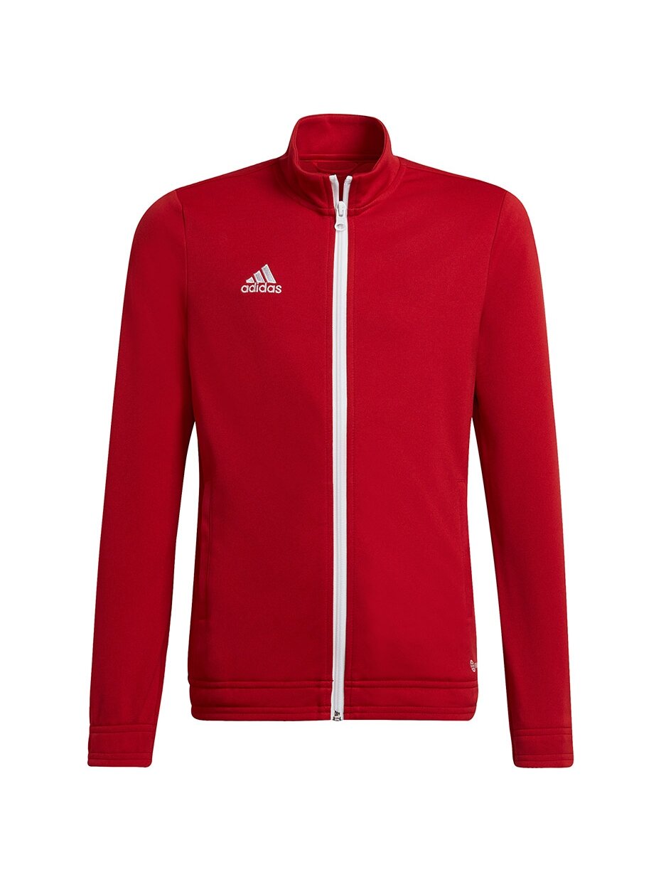 Adidas Entrada 22 Tk Jkt vaikiškas džemperis, raudonas H57563 Adidas Entrada 22 Tk Jkt vaikiškas džemperis, raudonas H57563