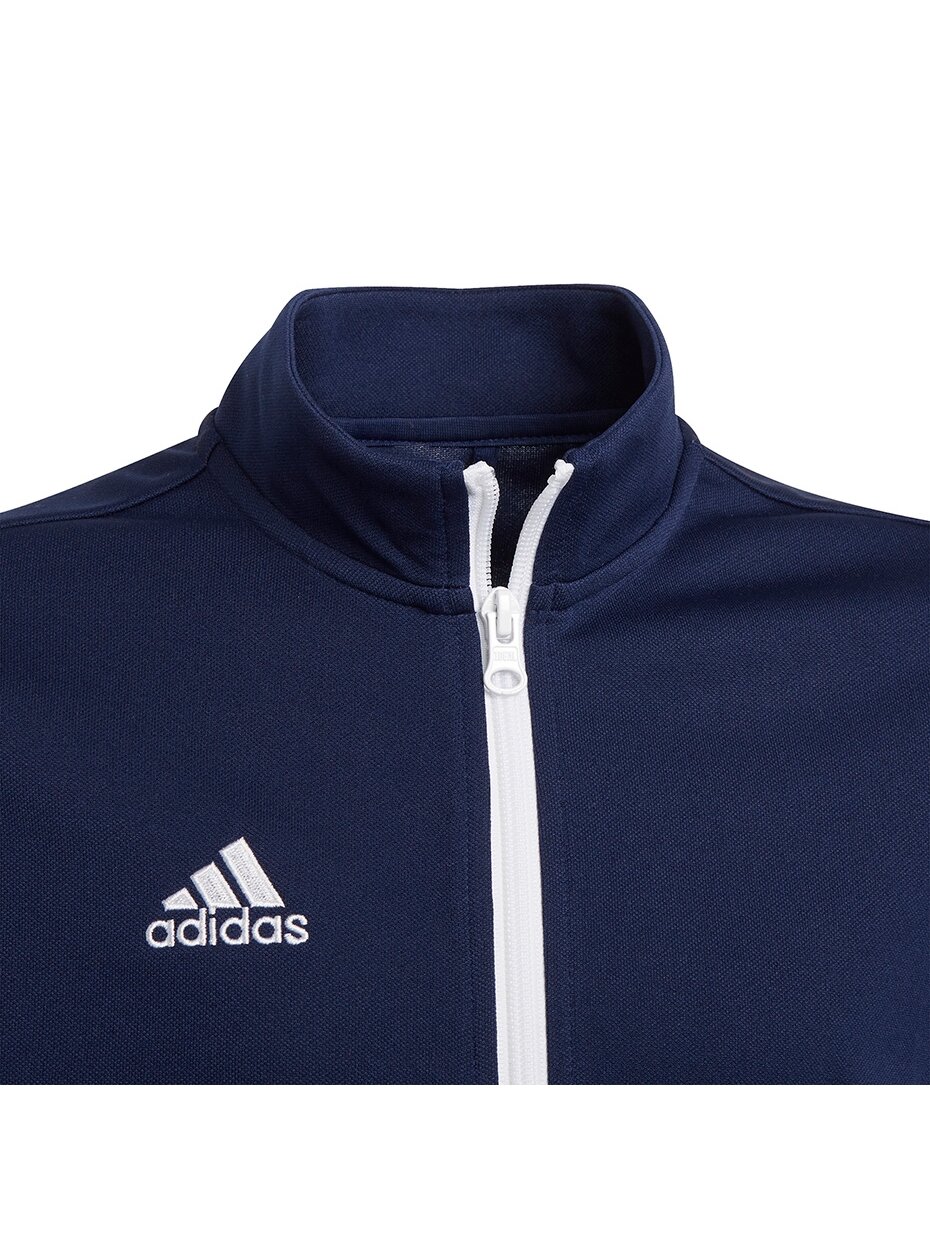 Adidas Entrada 22 Tk Jkt vaikiškas džemperis, tamsiai mėlynas H57530 2 Adidas Entrada 22 Tk Jkt vaikiškas džemperis, tamsiai mėlynas H57530 2
