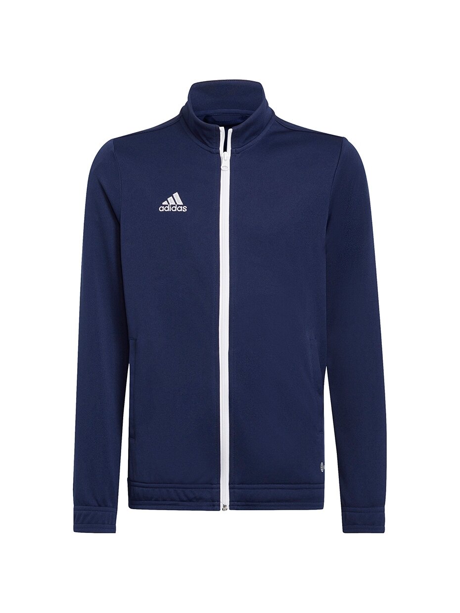 Adidas Entrada 22 Tk Jkt vaikiškas džemperis, tamsiai mėlynas H57530 Adidas Entrada 22 Tk Jkt vaikiškas džemperis, tamsiai mėlynas H57530
