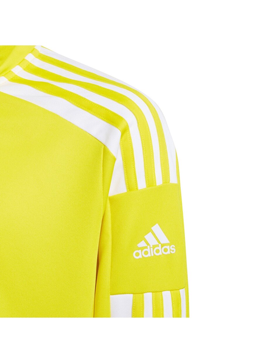 Adidas Squadra 21 Training Top Jaunimo džemperis vaikams, geltonas GP6468 4