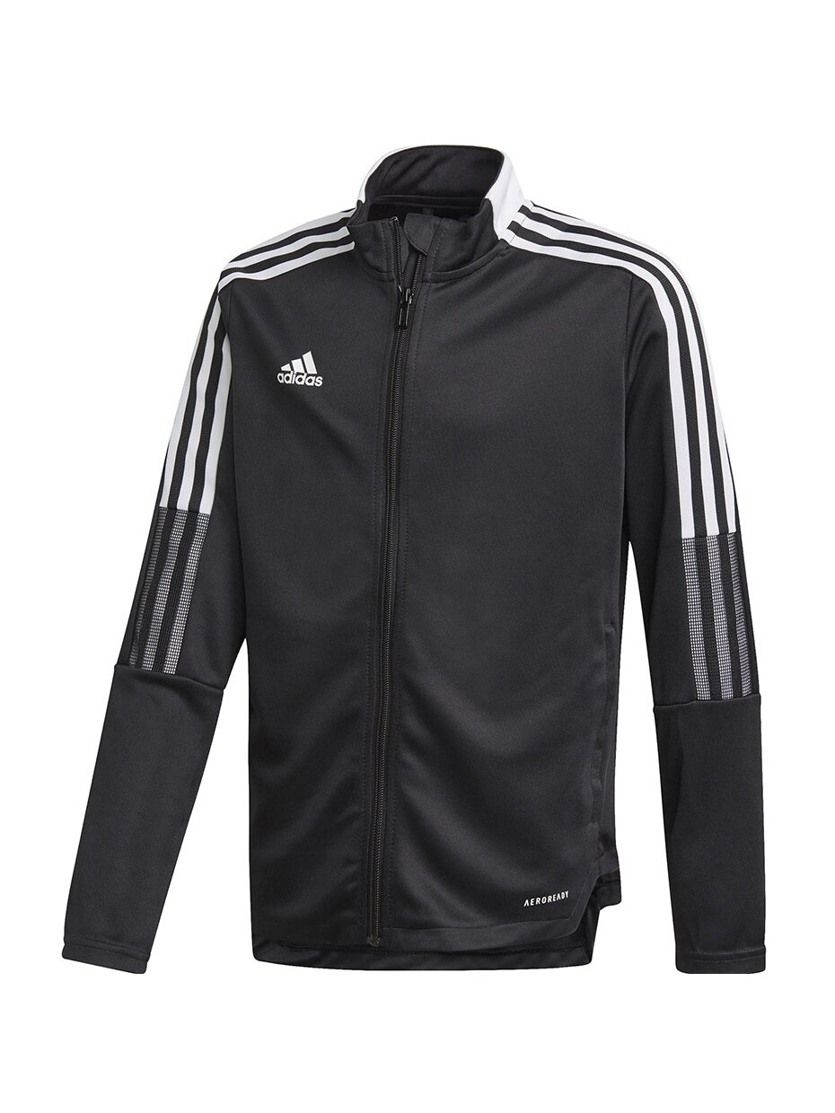 Adidas Tiro 21 Track Jacket Youth juodas vaikiškas džemperis GM7314