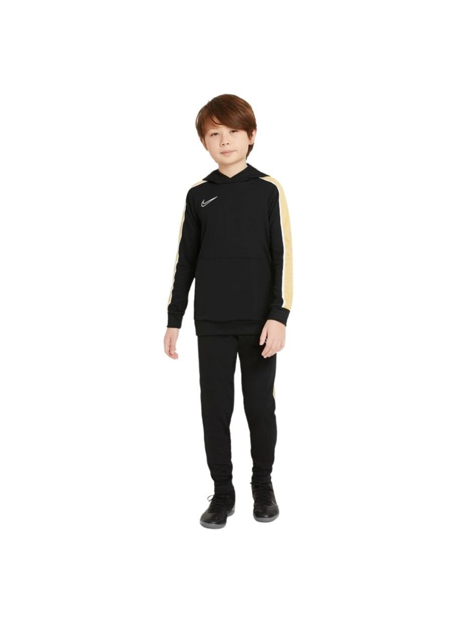 Vaikiškas džemperis Nike NK Dry Academy Hoodie Po FP JB juodos ir auksinės spalvos CZ0970 011 1 Vaikiškas džemperis Nike NK Dry Academy Hoodie Po FP JB juodos ir auksinės spalvos CZ0970 011 1