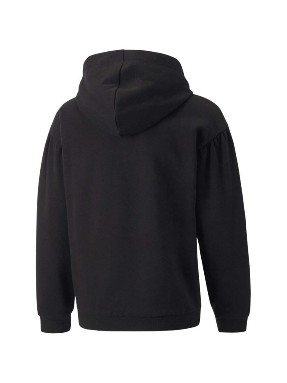 Puma Alpha Hoodie FL G vaikiškas džemperis, juodas 589232 01 1