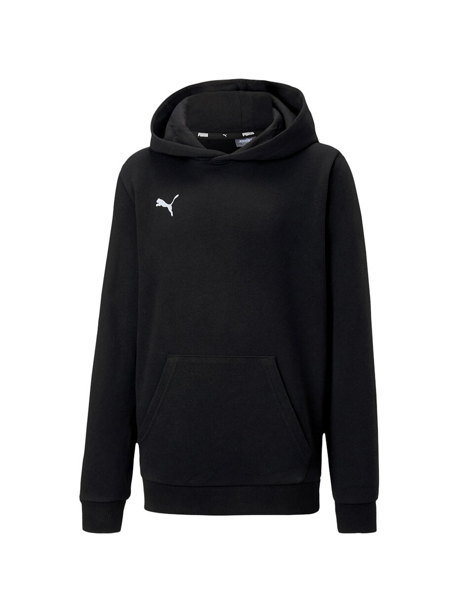 Puma teamGOAL 23 Casuals Hoody Jr vaikiški džemperiai juodi 656711 03 Puma teamGOAL 23 Casuals Hoody Jr vaikiški džemperiai juodi 656711 03