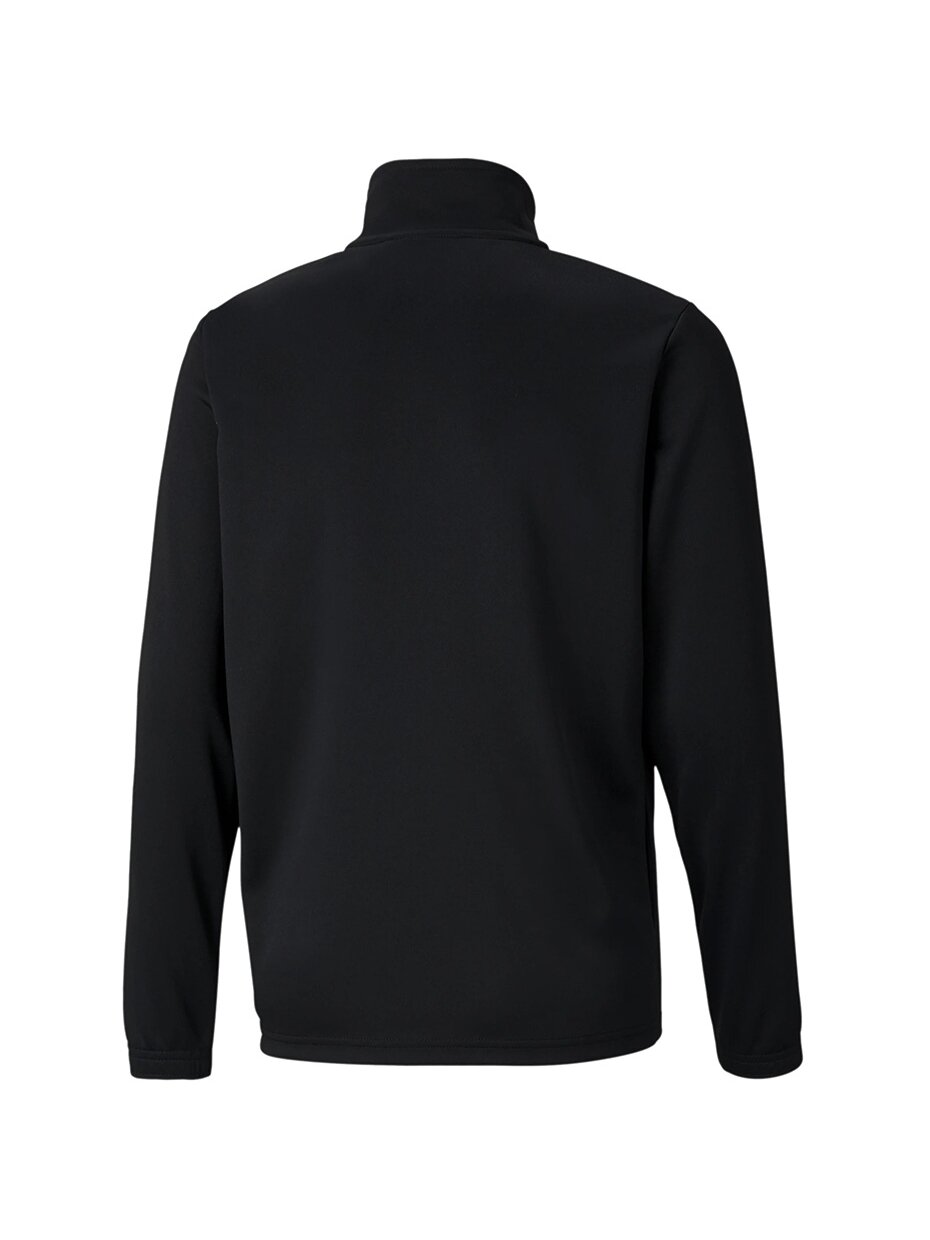 Puma teamRISE Training Poly Jacket Jr vaikiškas džemperis, juodas 657393 03 1 Puma teamRISE Training Poly Jacket Jr vaikiškas džemperis, juodas 657393 03 1