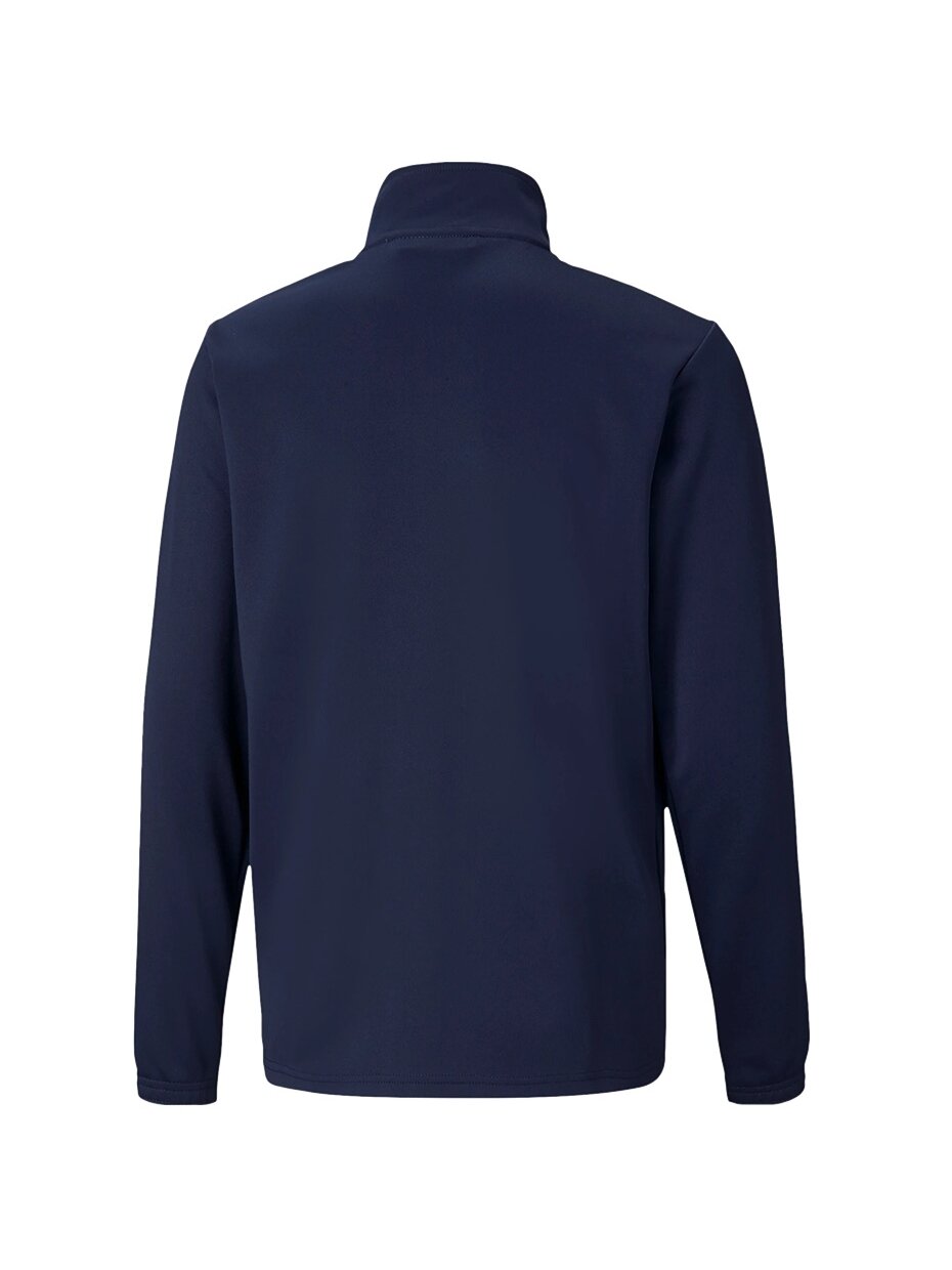 Puma teamRISE Training Poly Jacket Jr vaikiškas džemperis, tamsiai mėlynas 657393 06 1