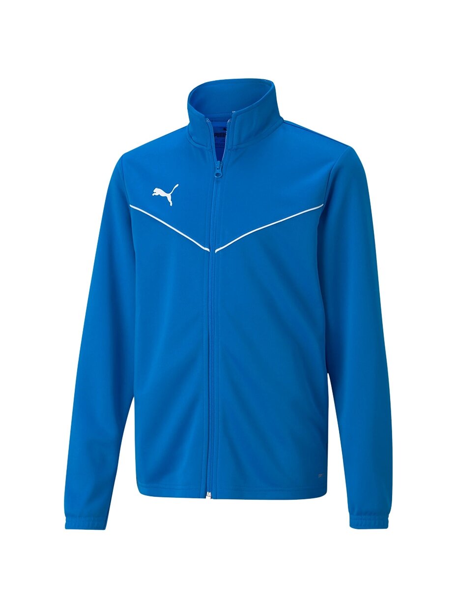 Puma teamRISE Training Poly Jacket Jr vaikiškas džemperis mėlynas 657393 02