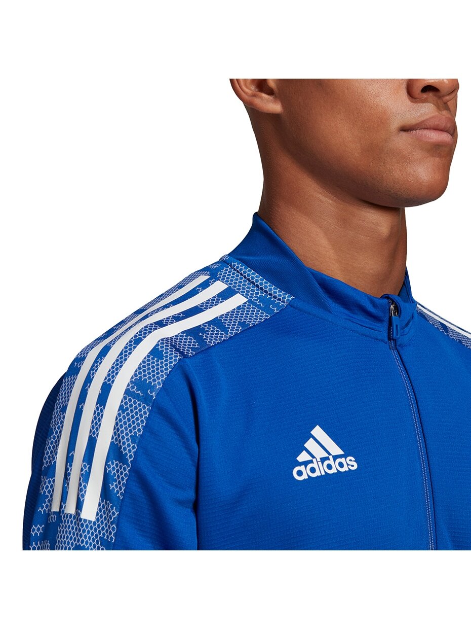 Adidas Condivo 21 Training Top Primeblue vyriškas džemperis, mėlynas GE5421 2 Adidas Condivo 21 Training Top Primeblue vyriškas džemperis, mėlynas GE5421 2