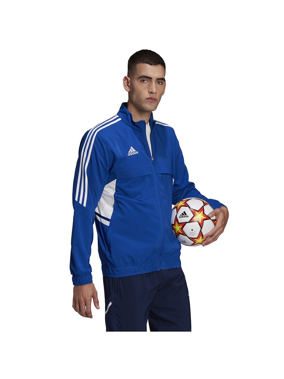 Adidas Condivo 22 Presentation Jacket vyriškas džemperis, mėlynas HA6245 2