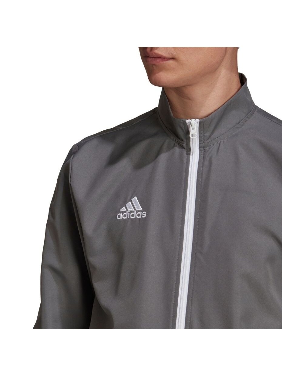 Adidas Entrada 22 Presentation Jacket vyriškas džemperis, pilkas H57535 4 Adidas Entrada 22 Presentation Jacket vyriškas džemperis, pilkas H57535 4