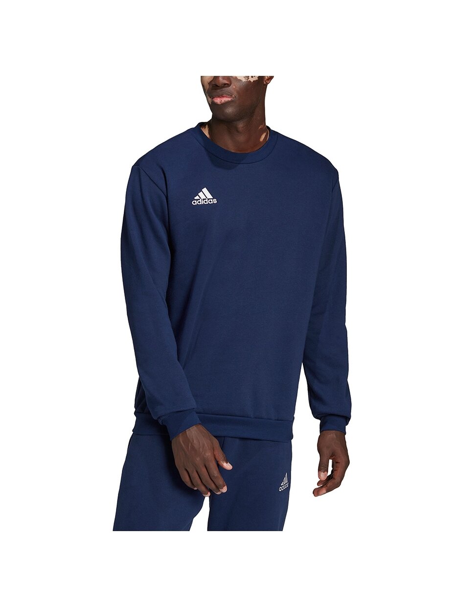 Vyriški džemperiai Adidas Entrada 22 Sweat Top, tamsiai mėlyna H57480 Vyriški džemperiai Adidas Entrada 22 Sweat Top, tamsiai mėlyna H57480