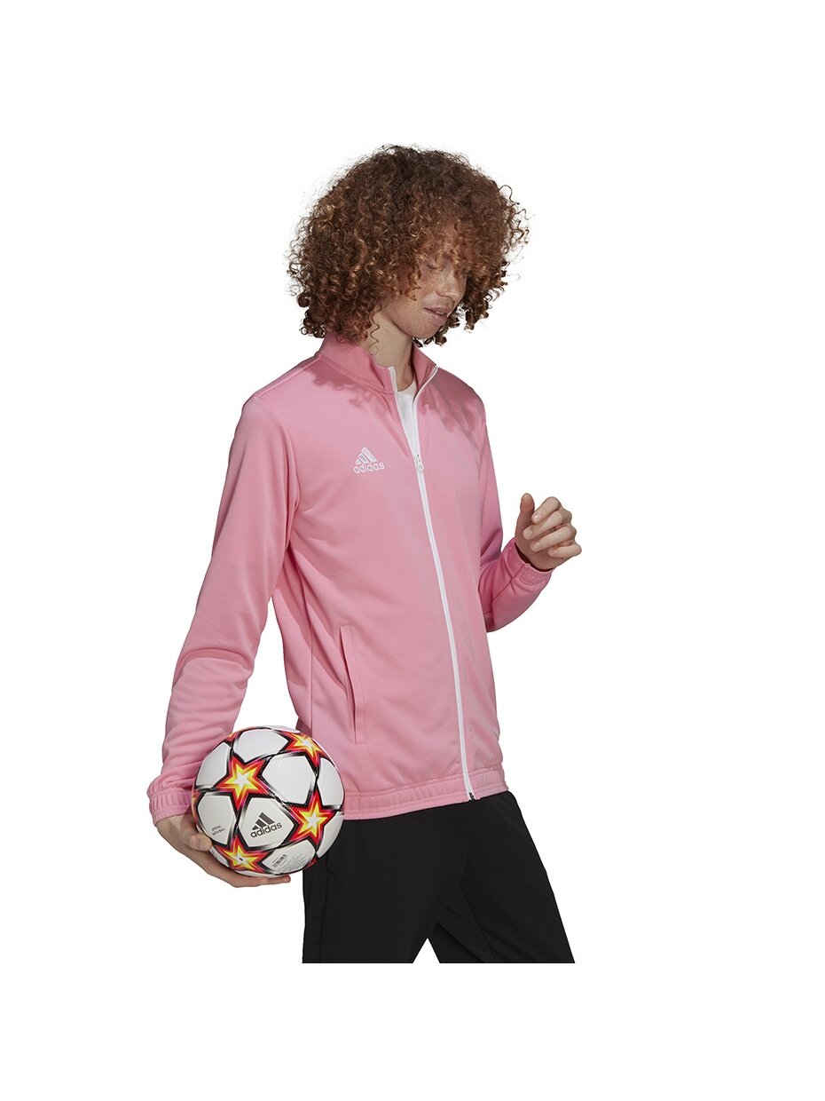 Vyriški džemperiai Adidas Entrada 22 Track Jacket rožinė HC5084 3 Vyriški džemperiai Adidas Entrada 22 Track Jacket rožinė HC5084 3