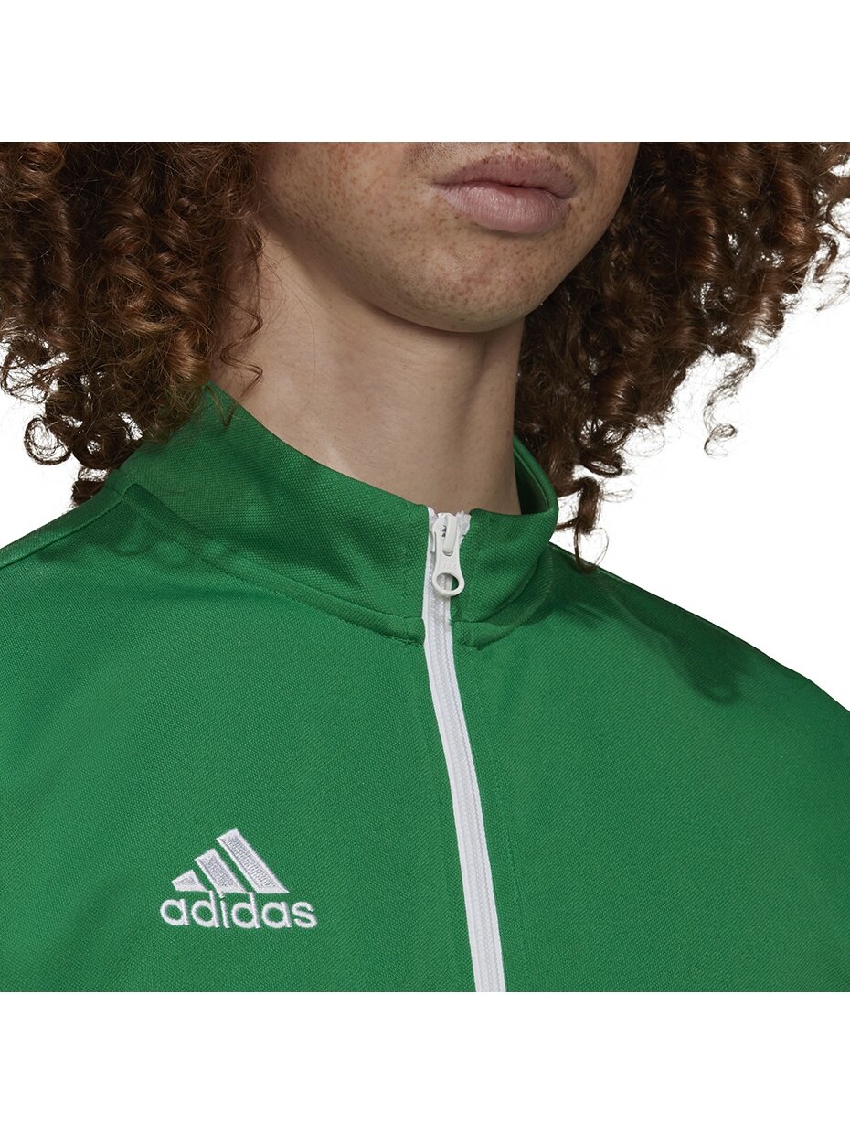 Adidas Entrada 22 Track Jacket vyriškas džemperis žalias HI2135 4