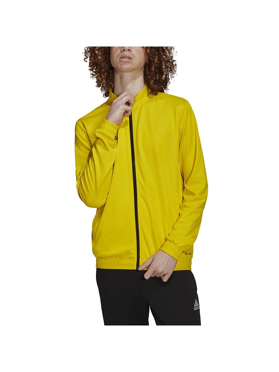Adidas Entrada 22 Track Jacket vyriškas džemperis, geltonas HI2134 3