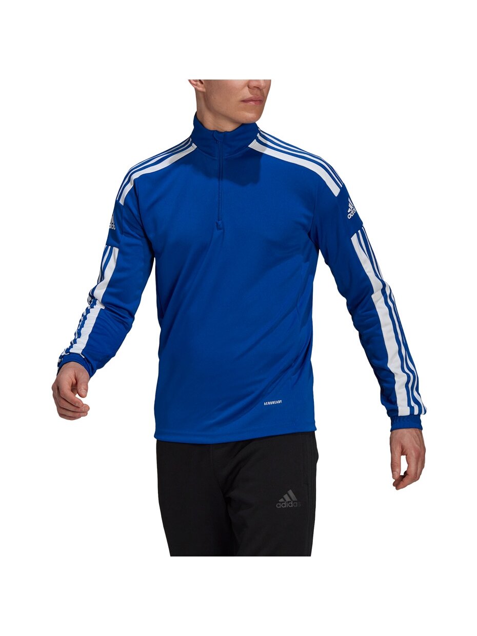 Vyriški džemperiai adidas Squadra 21 Training Top mėlyna GP6475 Vyriški džemperiai adidas Squadra 21 Training Top mėlyna GP6475