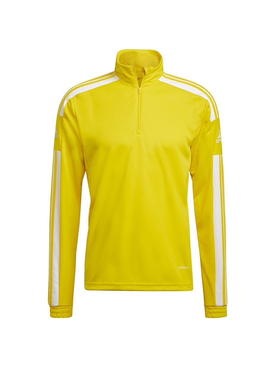 Vyriški džemperiai adidas Squadra 21 Training Top geltona GP6474 Vyriški džemperiai adidas Squadra 21 Training Top geltona GP6474