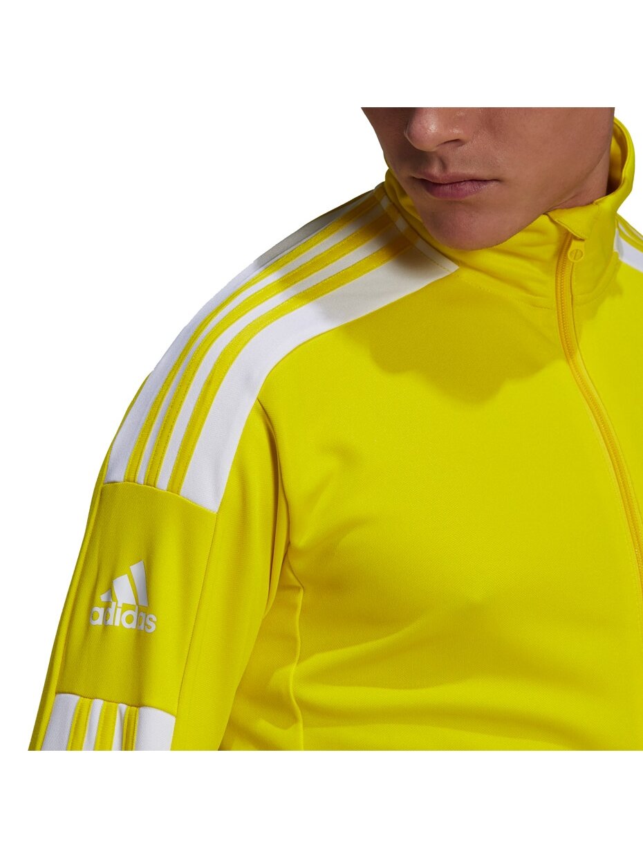 Adidas Squadra 21 Training vyriški džemperiai geltoni GP6465 Adidas Squadra 21 Training vyriški džemperiai geltoni GP6465
