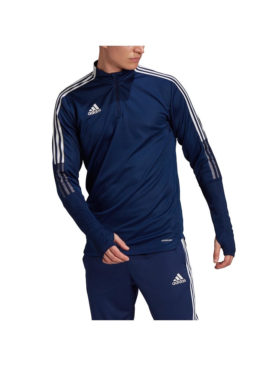 Vyriški džemperiai adidas Tiro 21 Training Top, tamsiai mėlyna GE5426 1 Vyriški džemperiai adidas Tiro 21 Training Top, tamsiai mėlyna GE5426 1