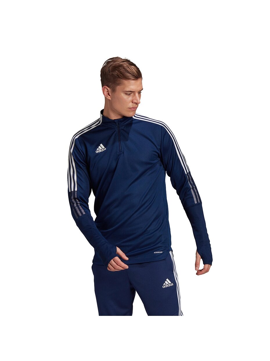 Vyriški džemperiai adidas Tiro 21 Training Top, tamsiai mėlyna GE5426 3 Vyriški džemperiai adidas Tiro 21 Training Top, tamsiai mėlyna GE5426 3