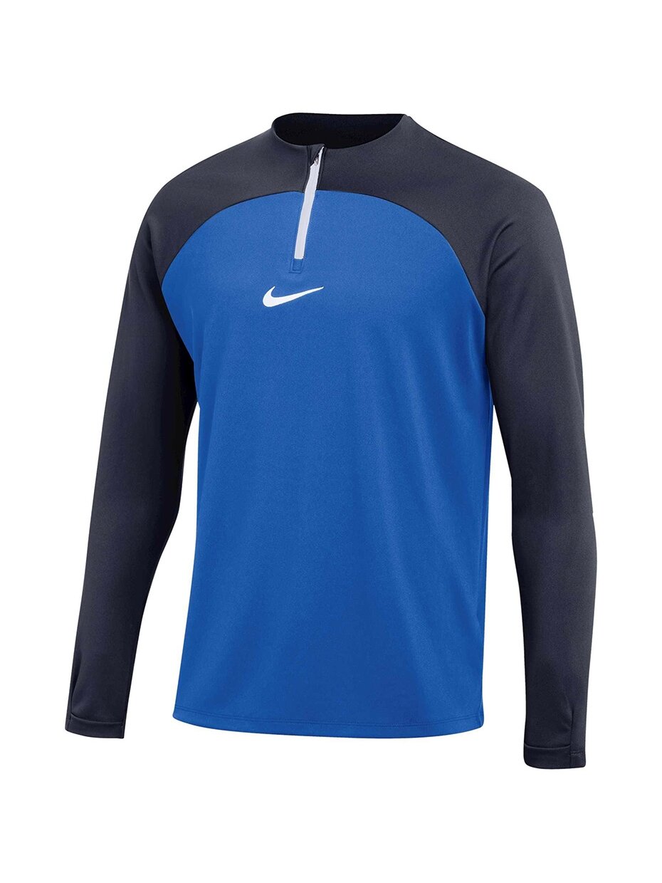 Nike NK Dri-FIT Academy Drill Top K vyriškas džemperis mėlynai tamsiai mėlynas DH9230 463 Nike NK Dri-FIT Academy Drill Top K vyriškas džemperis mėlynai tamsiai mėlynas DH9230 463